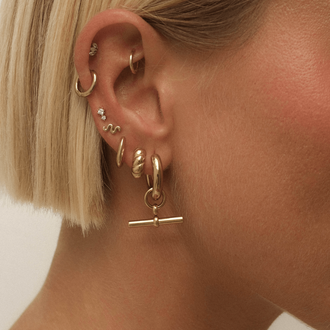 The Faux Cuff Flat Back StudBy Rae