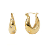 The Milos HoopEarringsBy Rae