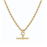 The Piha T-Bar Necklace - Rope