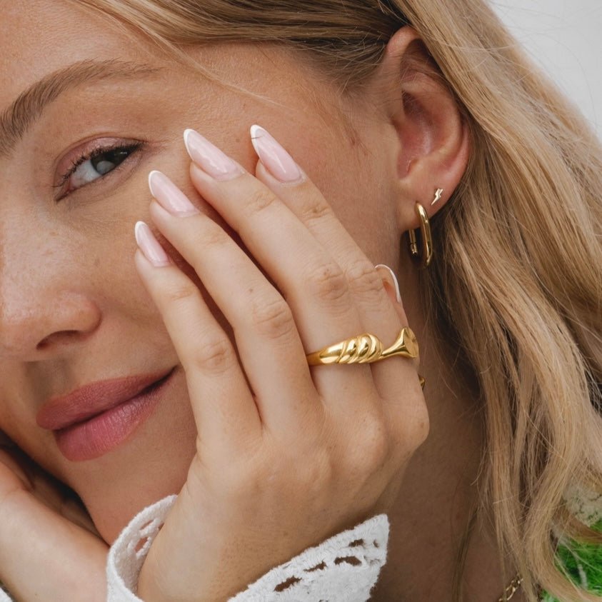 The Bondi Croissant RingBy Rae Jewellery