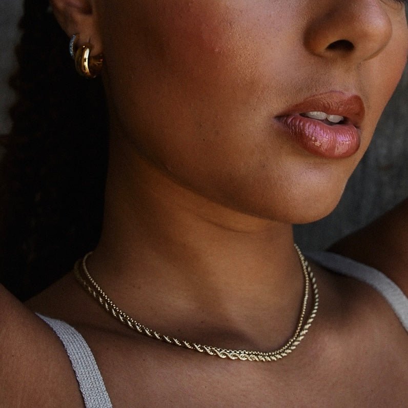 The Bora Bora Rope NecklaceBy Rae Jewellery