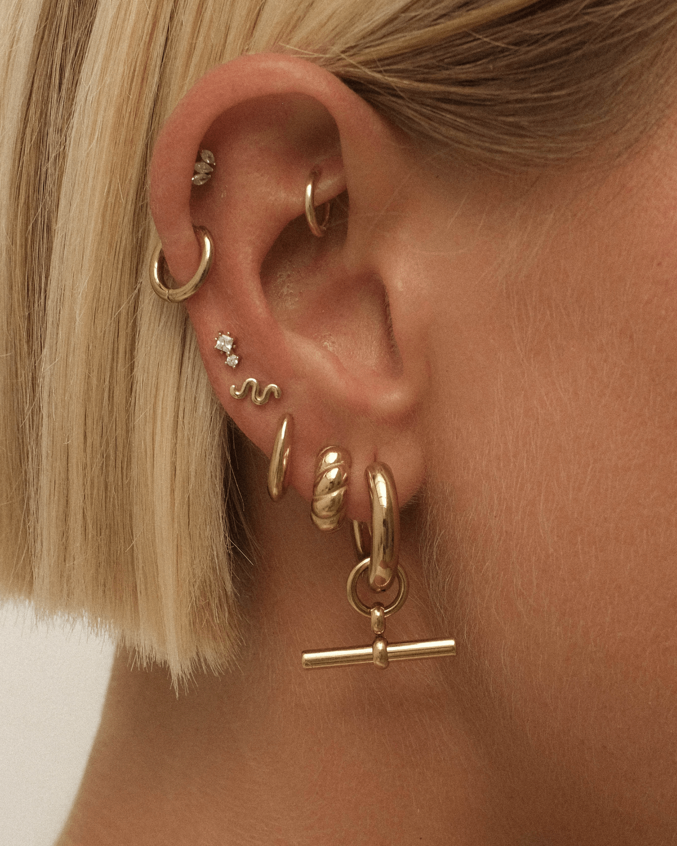ear stacking