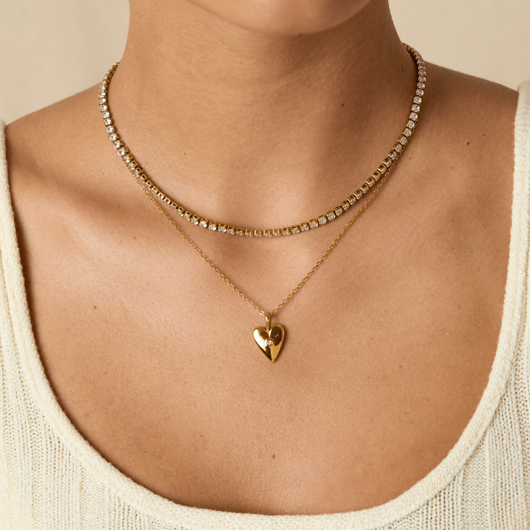 The Heart NecklaceBy Rae