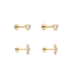 The Opal Flat Back Bundle - TitaniumBy Rae