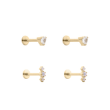 The Opal Flat Back Bundle - TitaniumBy Rae