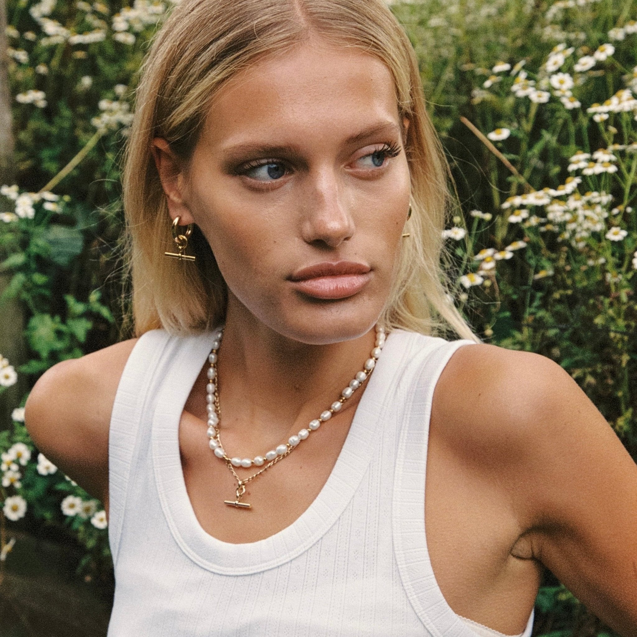 The Piha T-Bar Necklace - FigaroBy Rae