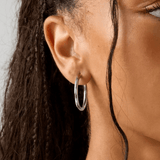 The Tate Hoops - SilverBy Rae