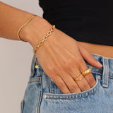 The Milan Snake BraceletBy Rae Jewellery